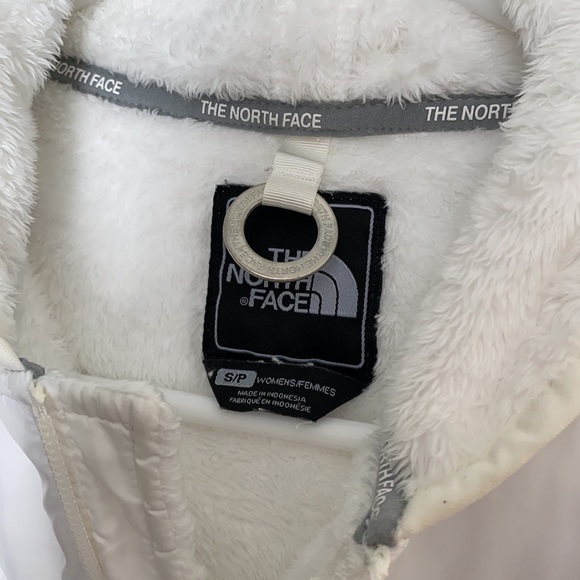 North Face Women’s White Zip Up, Size Small - Picture 2 of 7